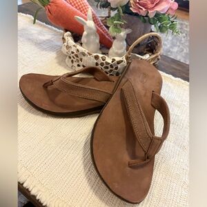 Chaco Women's Tan Leather Sandals